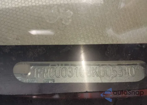 2008 Ford Escape Xlt из США, поврежденный, VIN 1FMCU03108KD05340